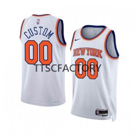 Dres New York Knicks Prilagođeni Nike 2022-23 Association Edition Bijela Swingman - Muške